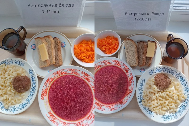 Меню на 18 апреля 2025 года.